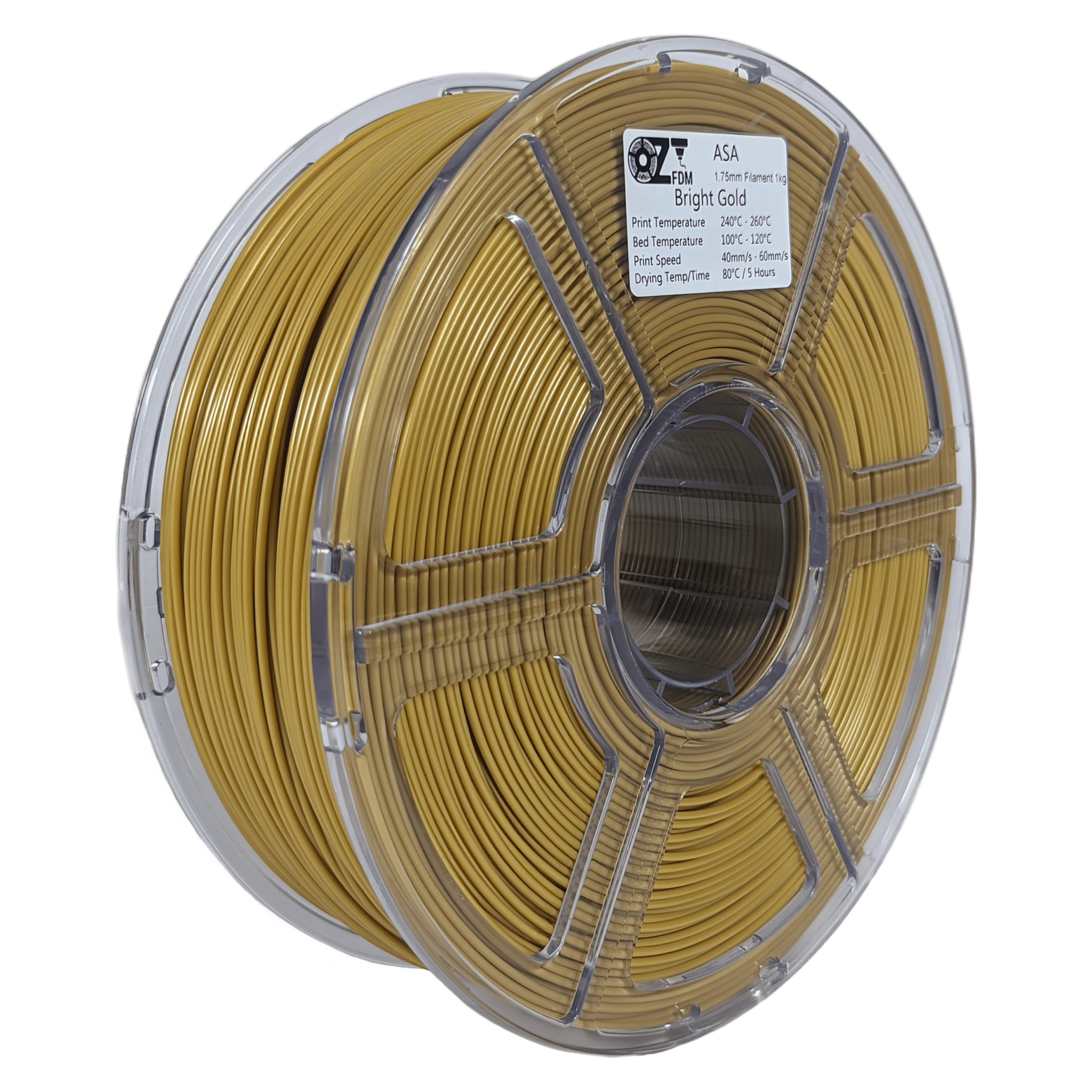 OzFDM ASA 3D Printing Filament 1.75mm 1KG - OzFDM