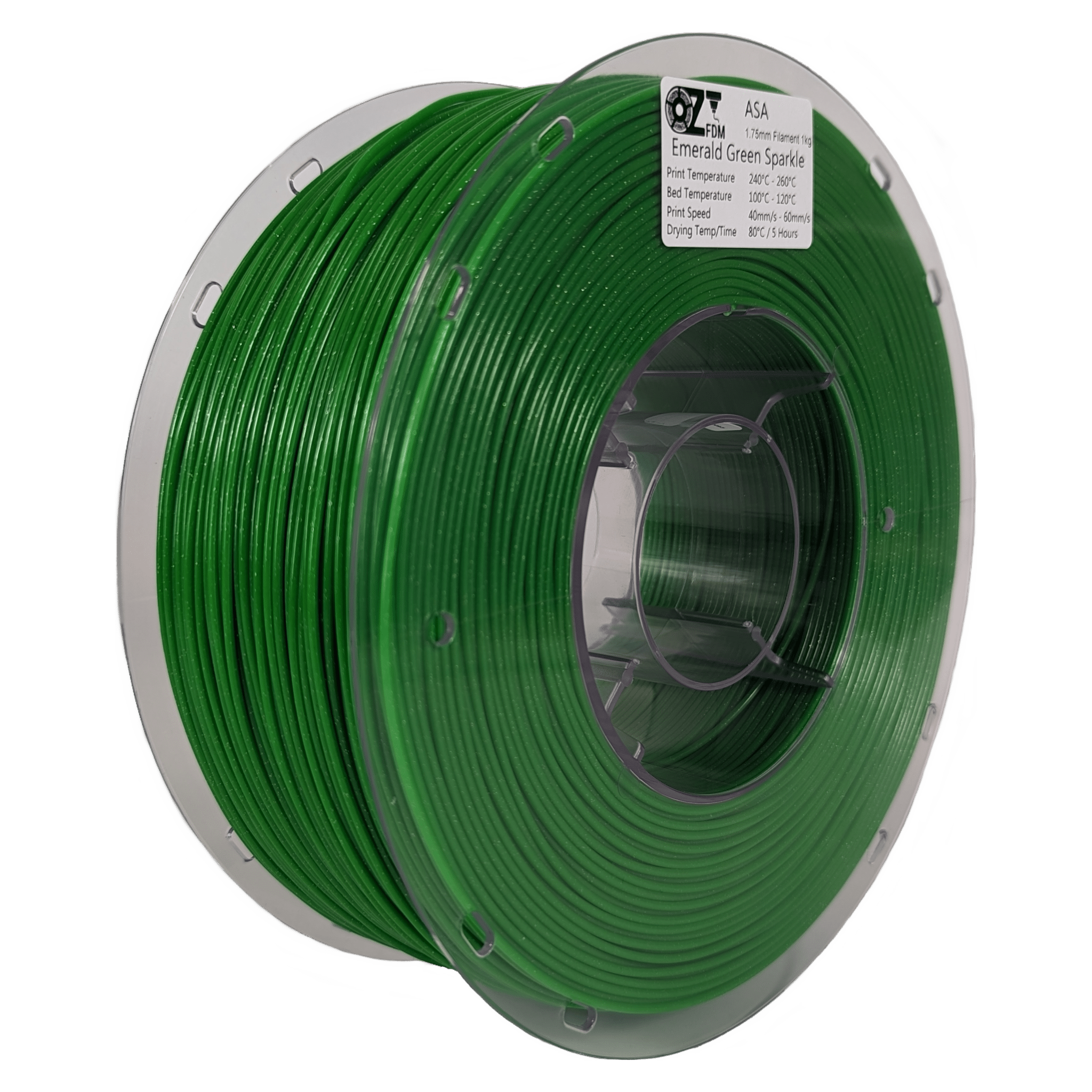 OzFDM ASA Sparkling 3D Printing Filament 1.75mm 1KG - OzFDM