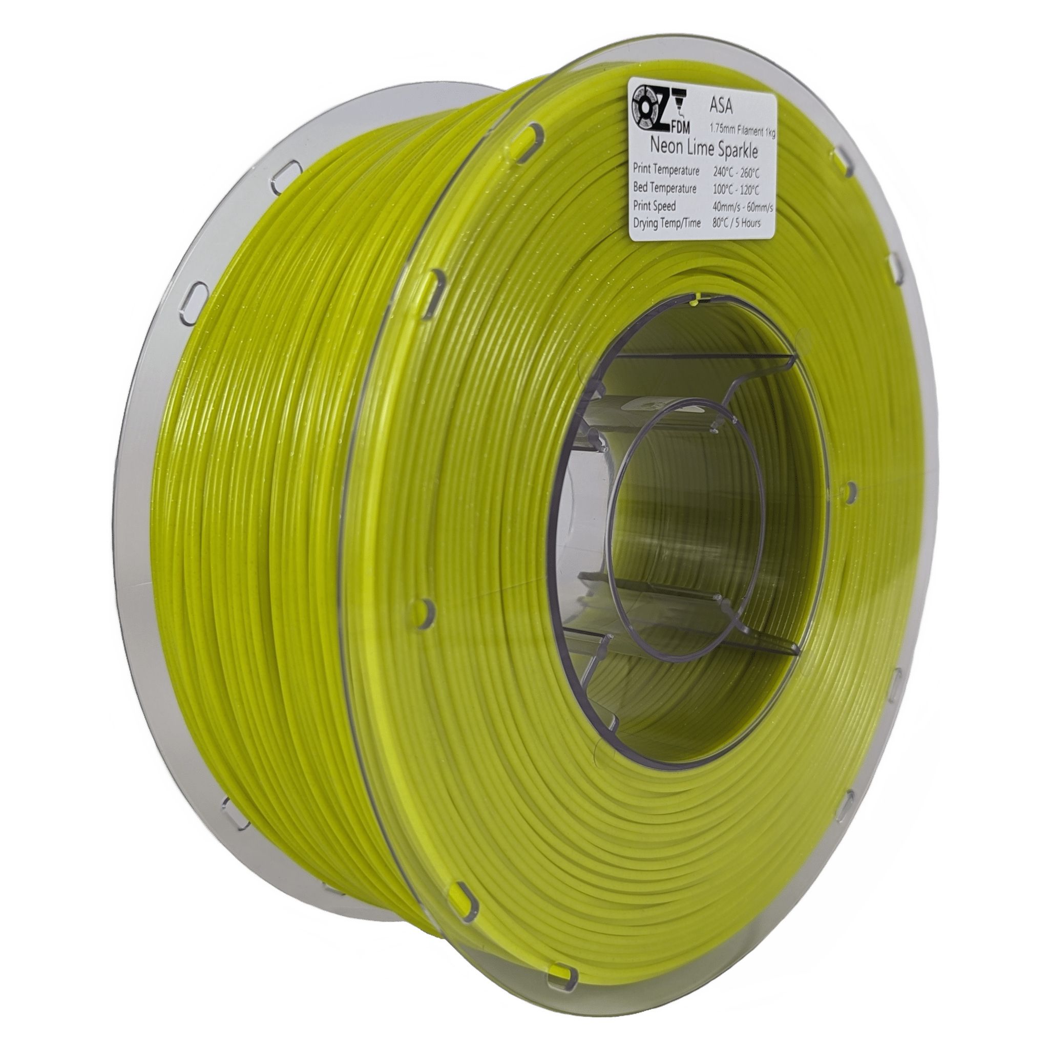 OzFDM ASA Sparkling 3D Printing Filament 1.75mm 1KG - OzFDM
