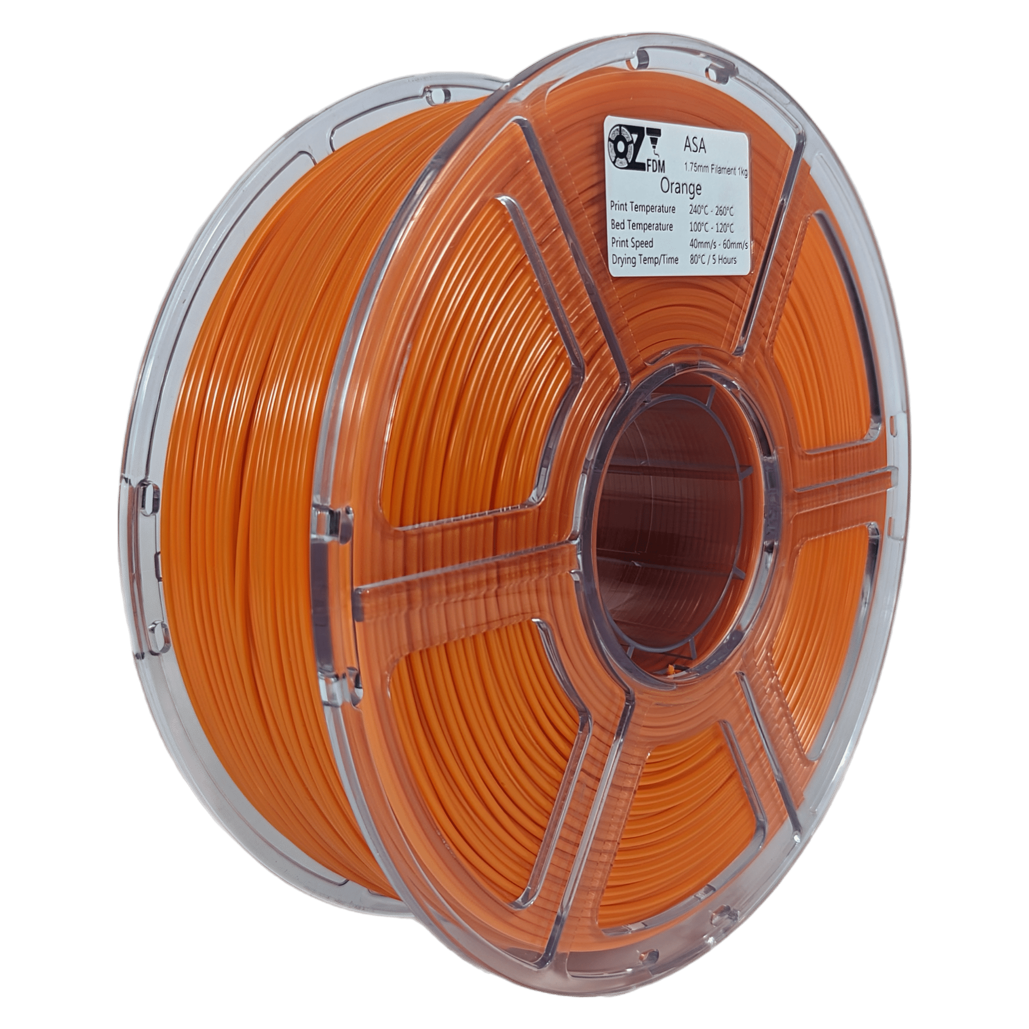 OzFDM ASA 3D Printing Filament 1.75mm 1KG - OzFDM