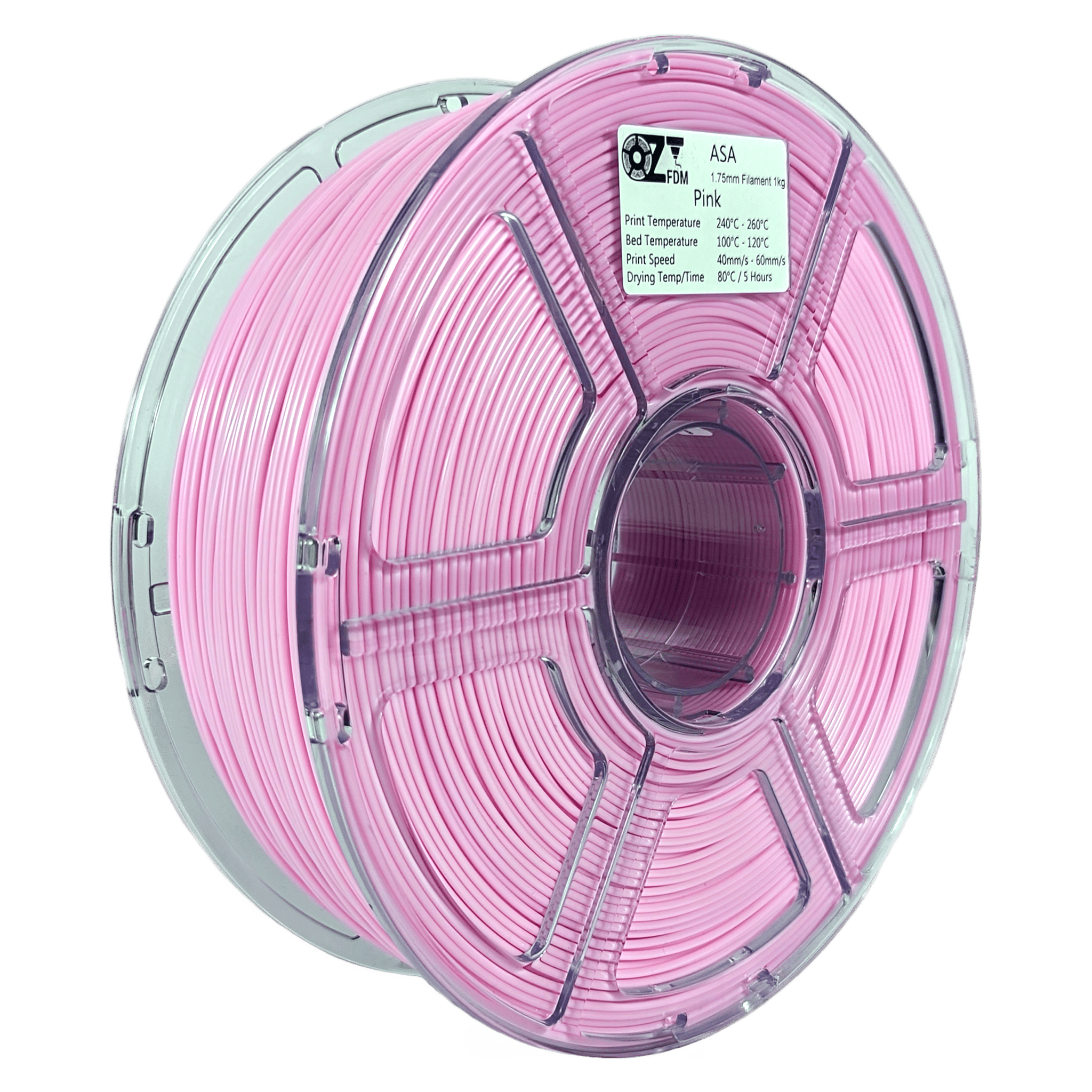 OzFDM ASA 3D Printing Filament 1.75mm 1KG - OzFDM