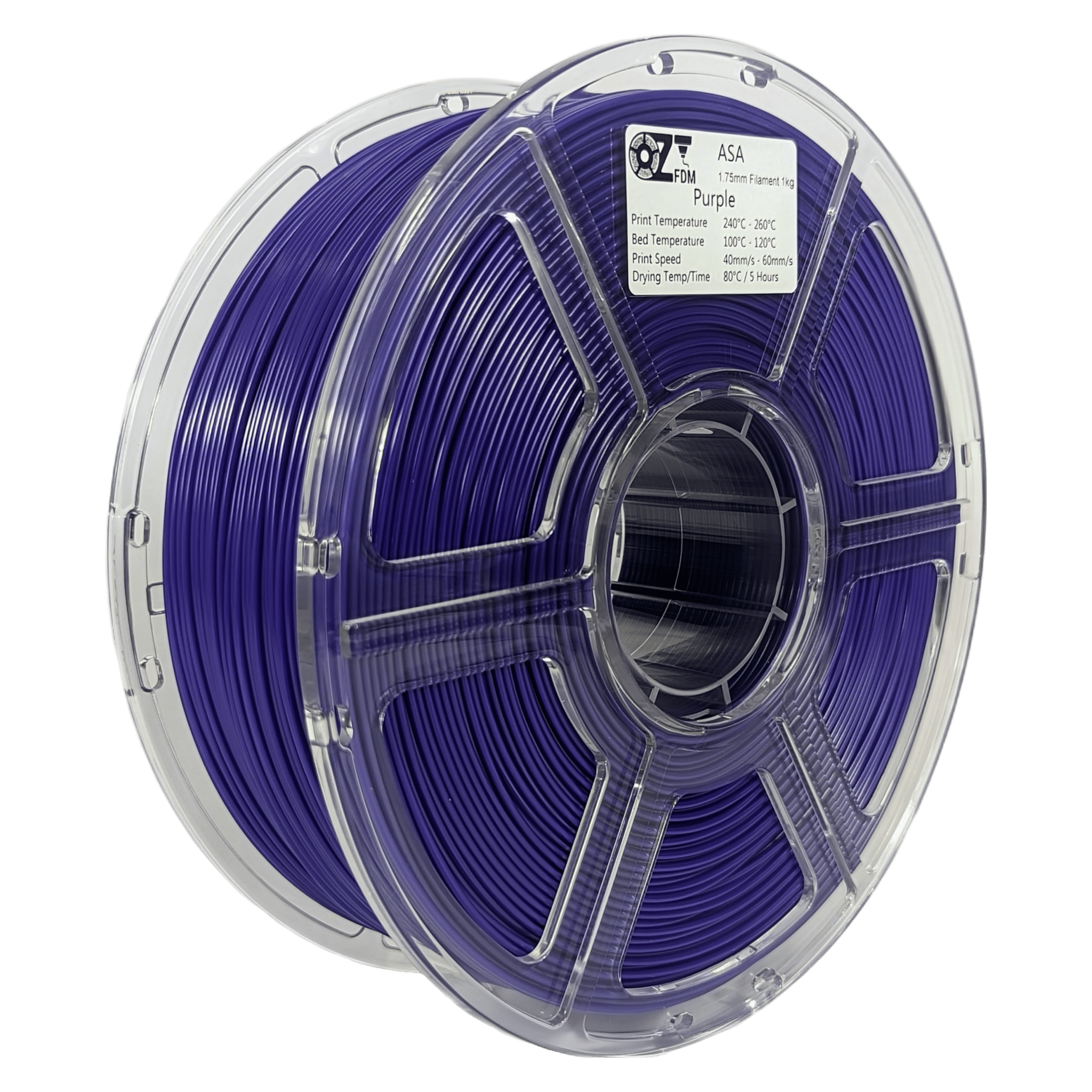 OzFDM ASA 3D Printing Filament 1.75mm 1KG - OzFDM