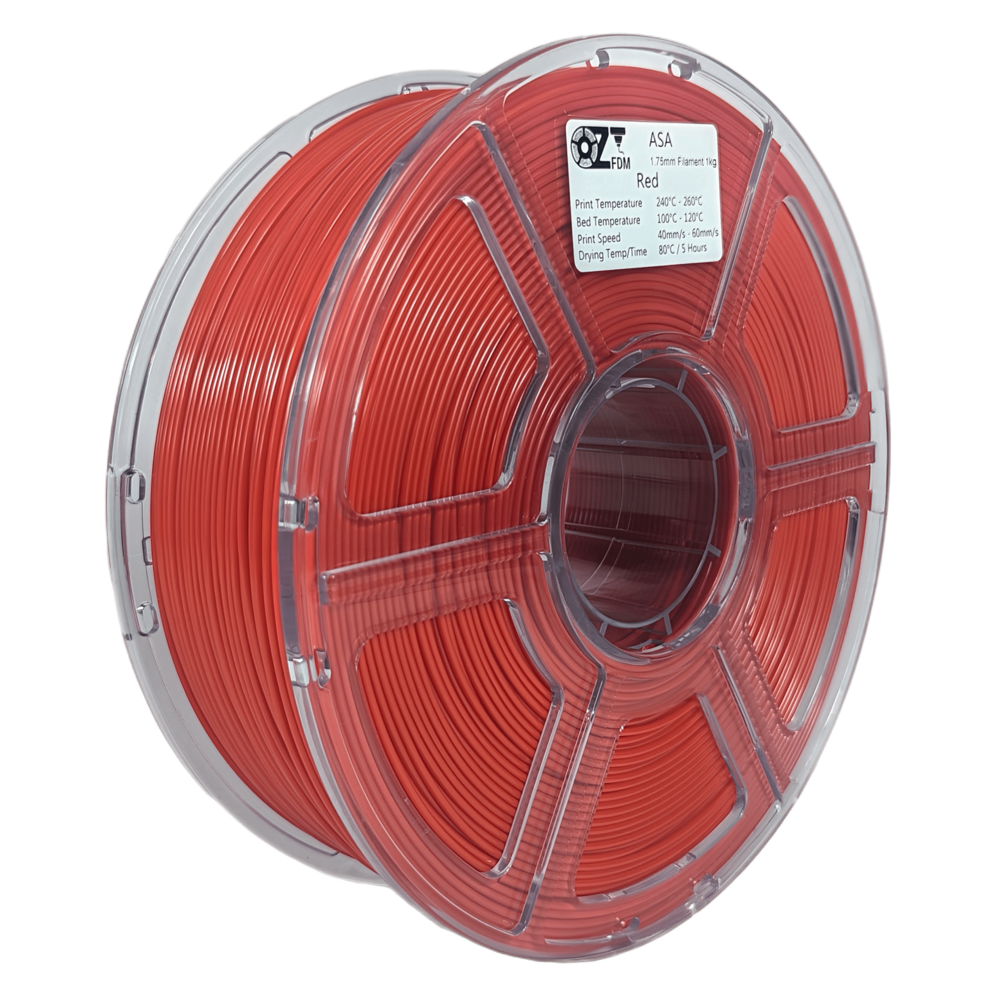 OzFDM ASA 3D Printing Filament 1.75mm 1KG - OzFDM