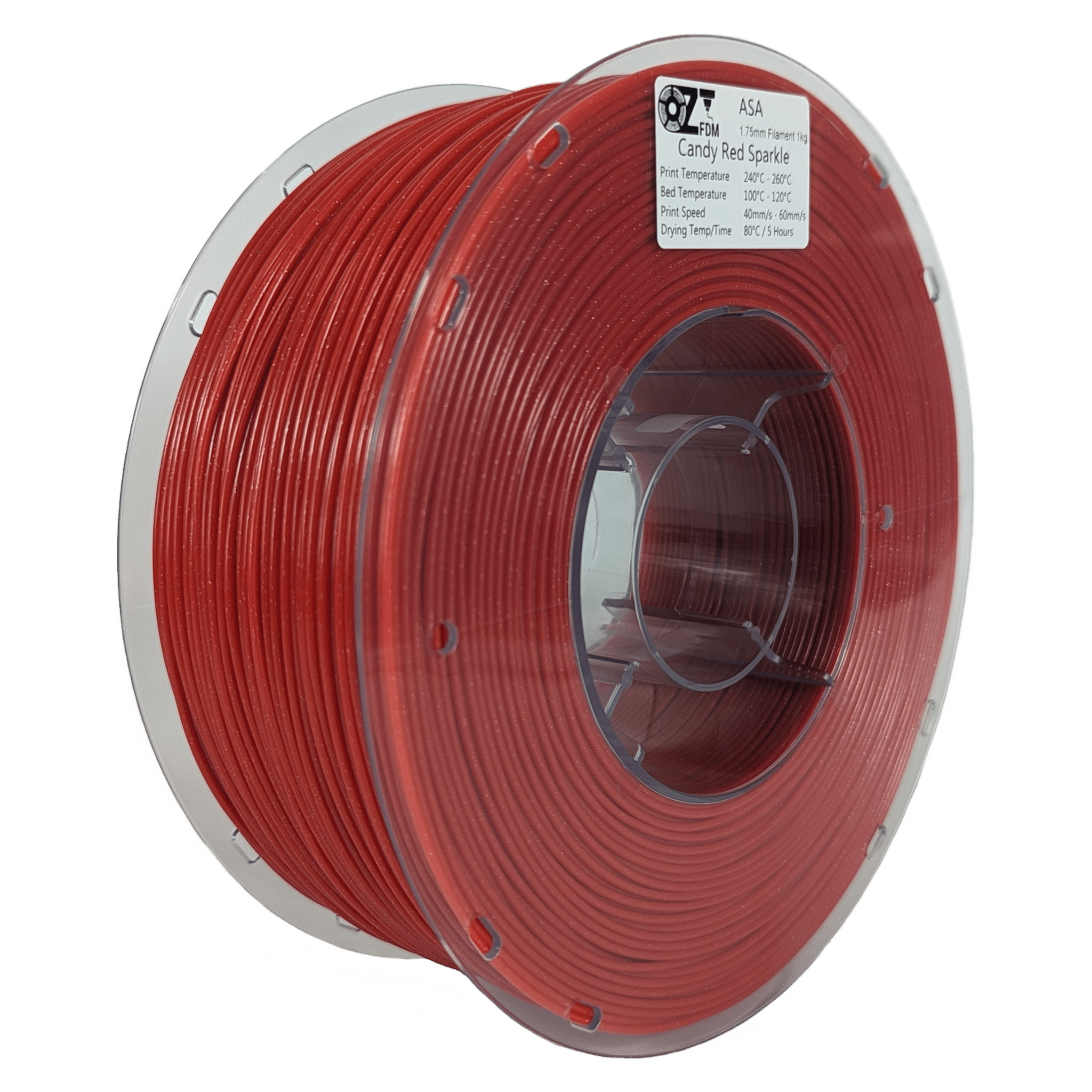OzFDM ASA Sparkling 3D Printing Filament 1.75mm 1KG - OzFDM