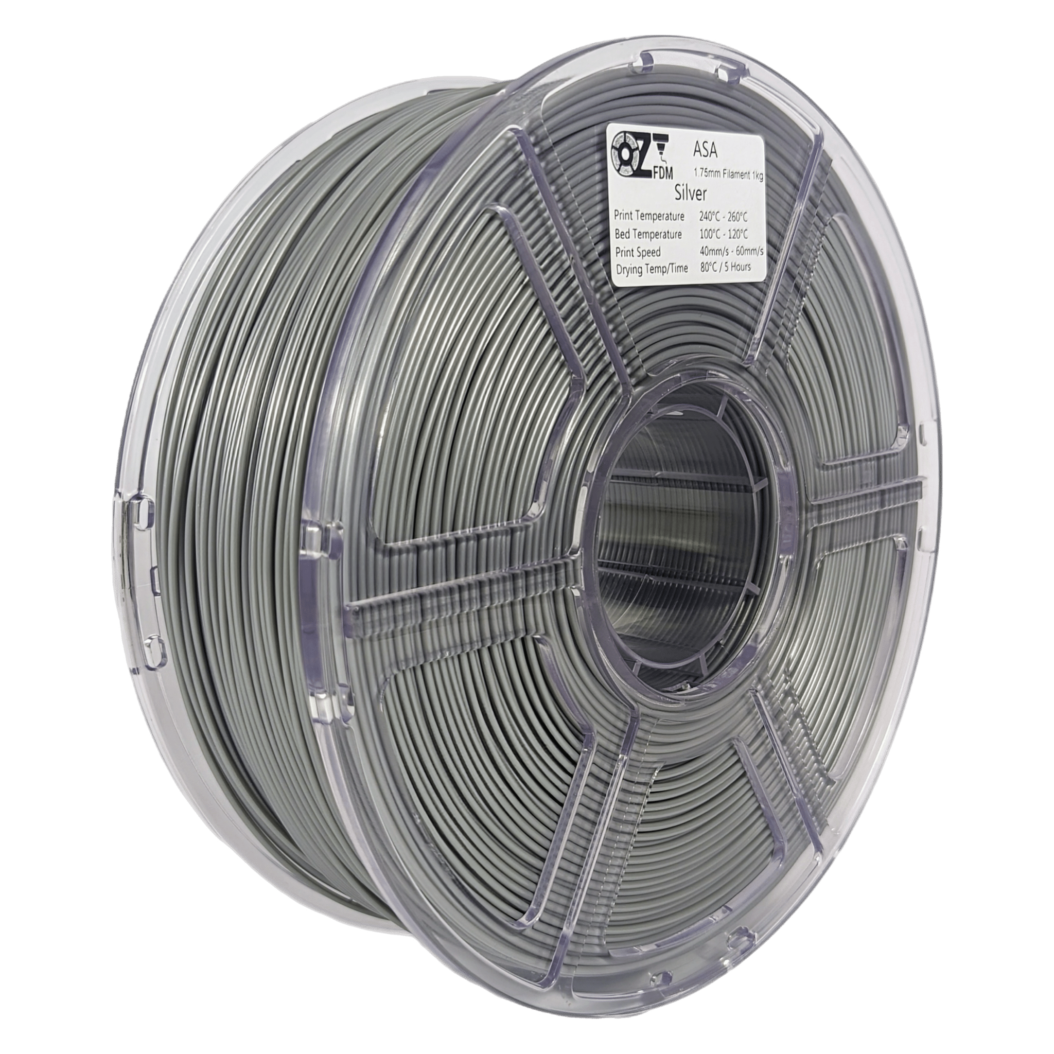 OzFDM ASA 3D Printing Filament 1.75mm 1KG - OzFDM