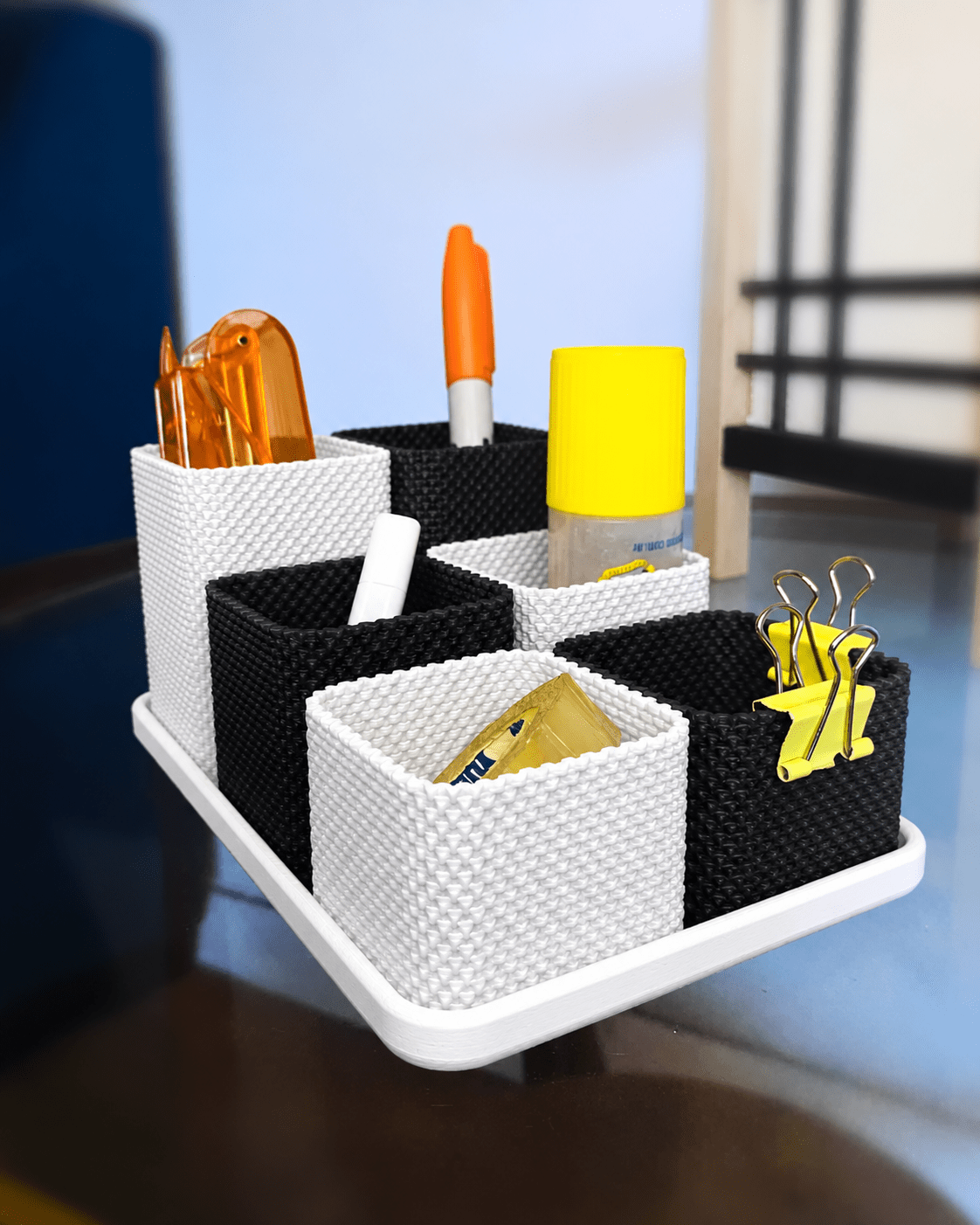 CoreGrid RippleMesh Desk Organiser Set