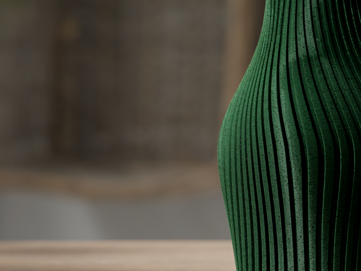 Lucky Bamboo Vase