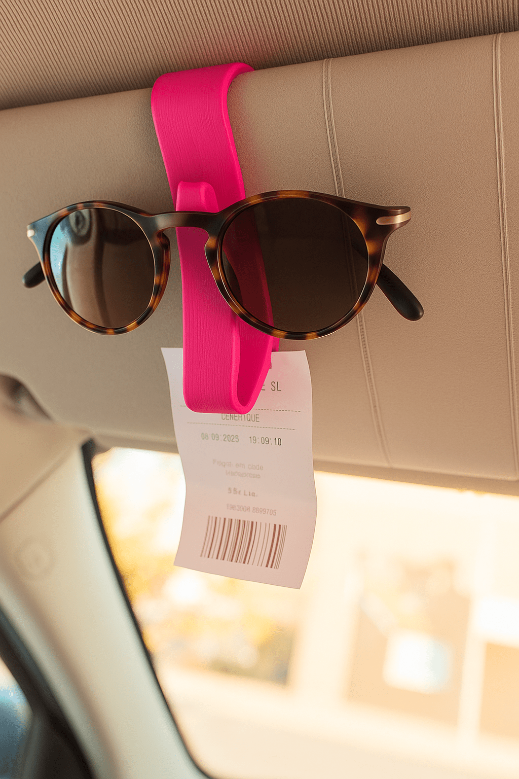 Nose Shaped Holder Clip for Car Visor
