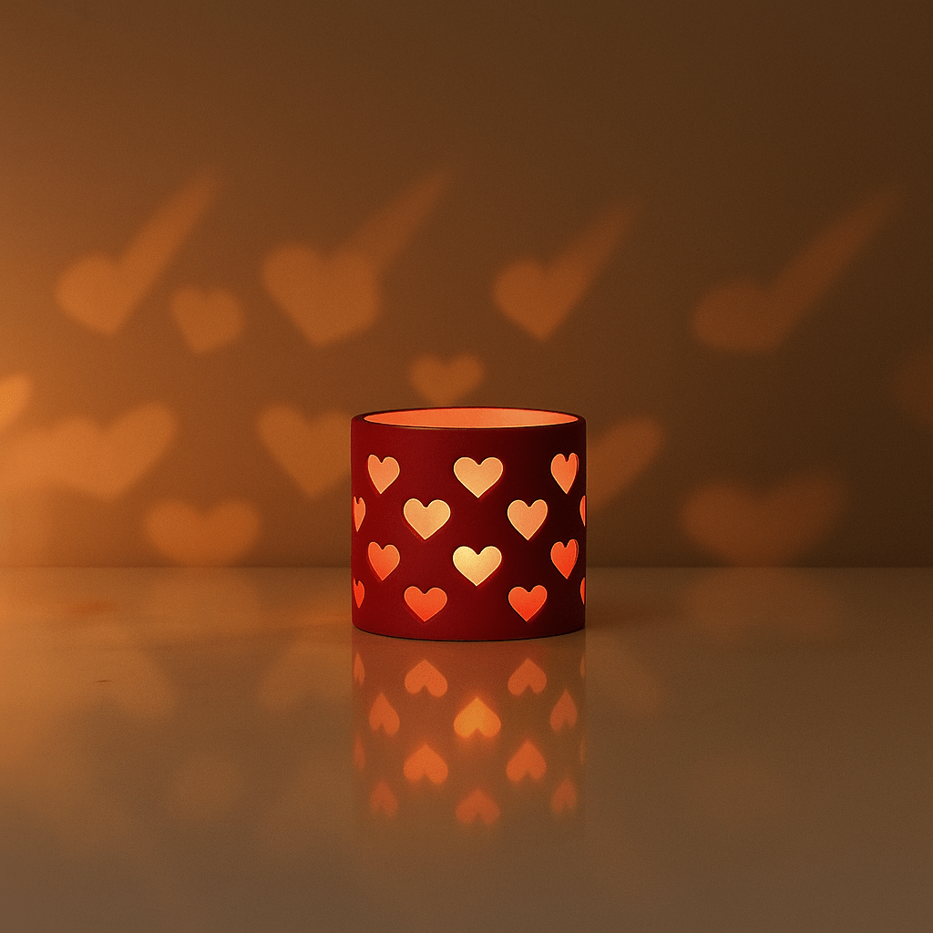 Heart Tealight Candle Holder - OzFDM