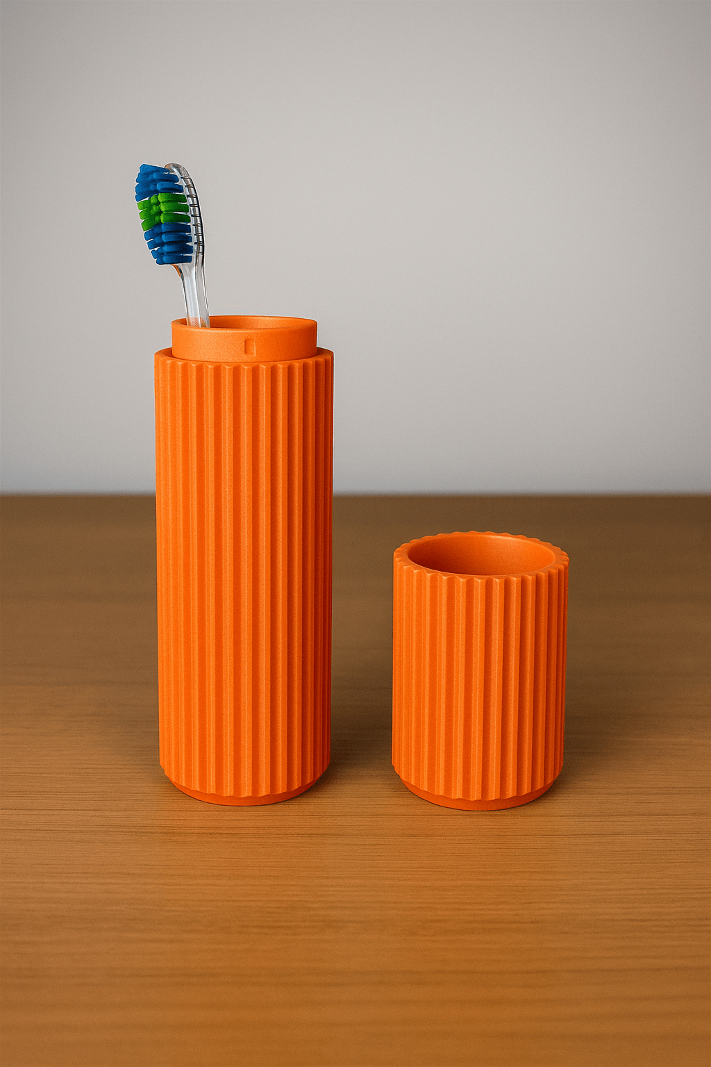 Ribbed Travel Toothbrush Case - OzFDM