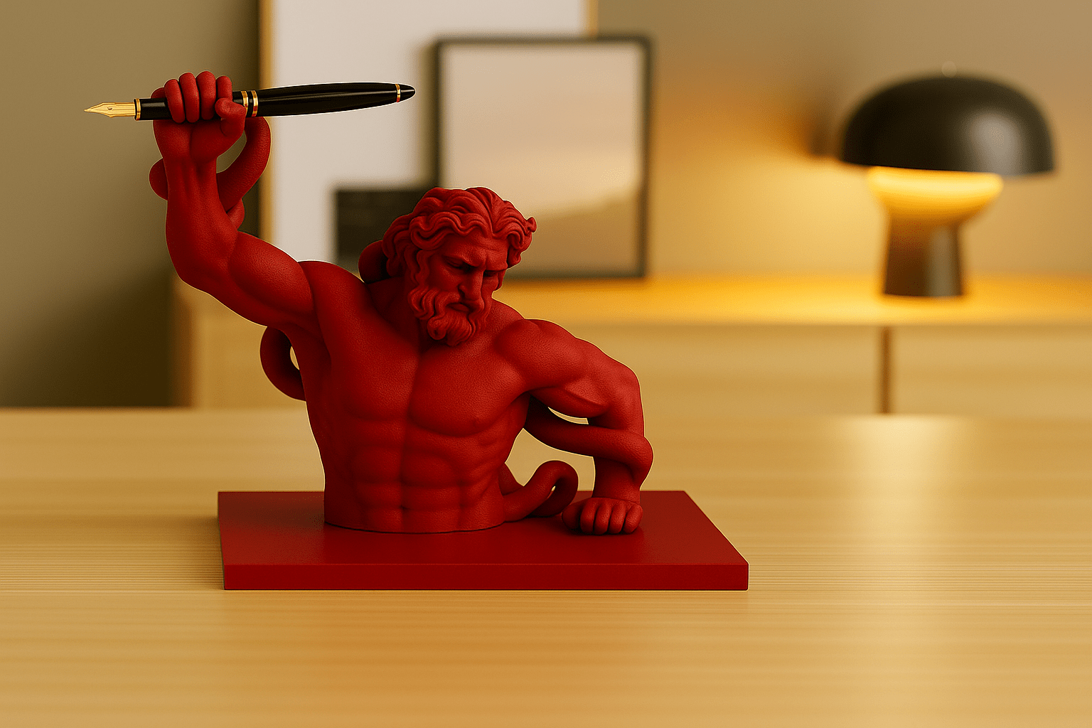 Laocoön Pen Holder