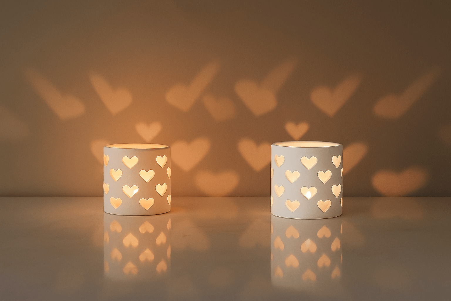 Heart Tealight Candle Holder - OzFDM