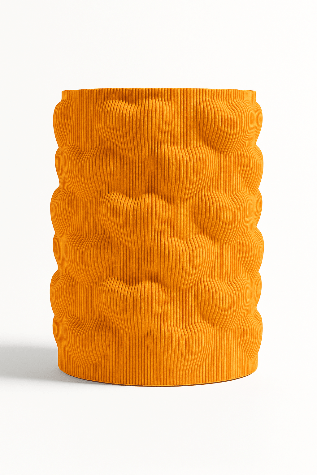 Ripple Hearts Textured Decorative Vase