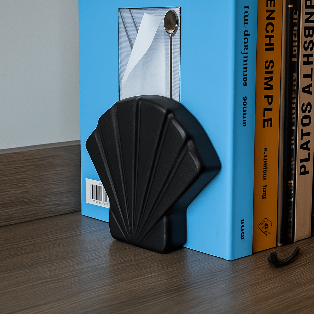 Seashell Bookend and Fillable Shell Stand - OzFDM