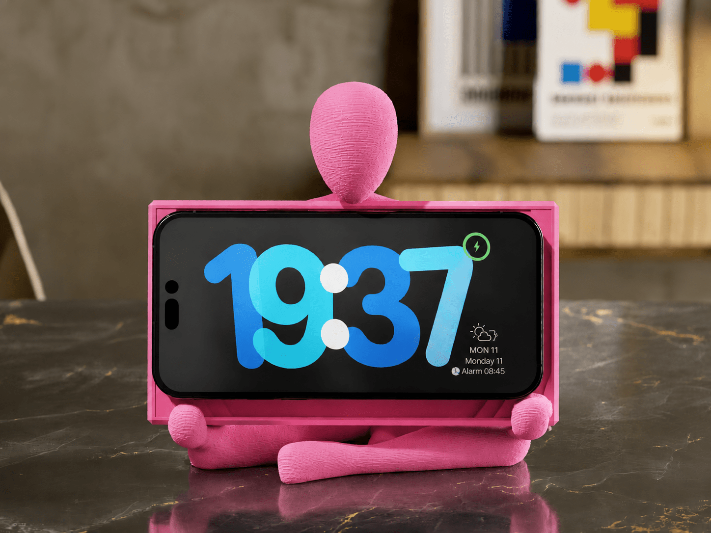 Nobody MagSafe iPhone Figurine Stand - OzFDM