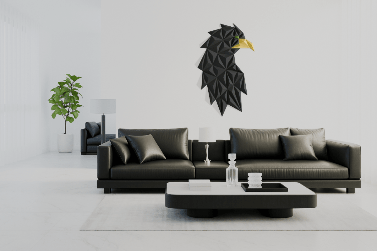 Geometric Eagle Head - OzFDM