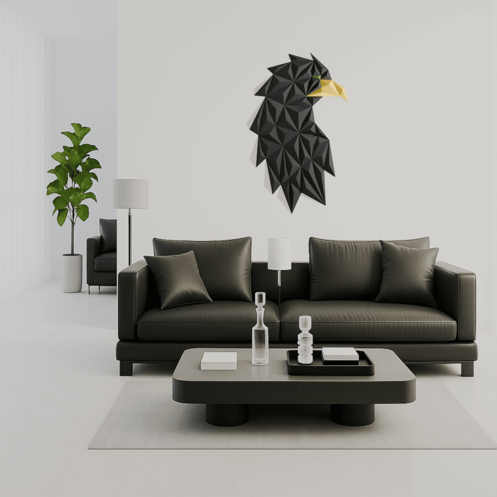 Geometric Eagle Head - OzFDM