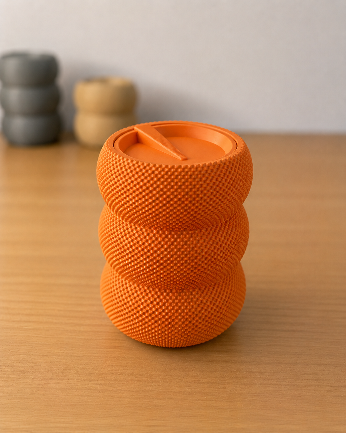 Poddy RippleMesh Storage Container with Screw-On Lid