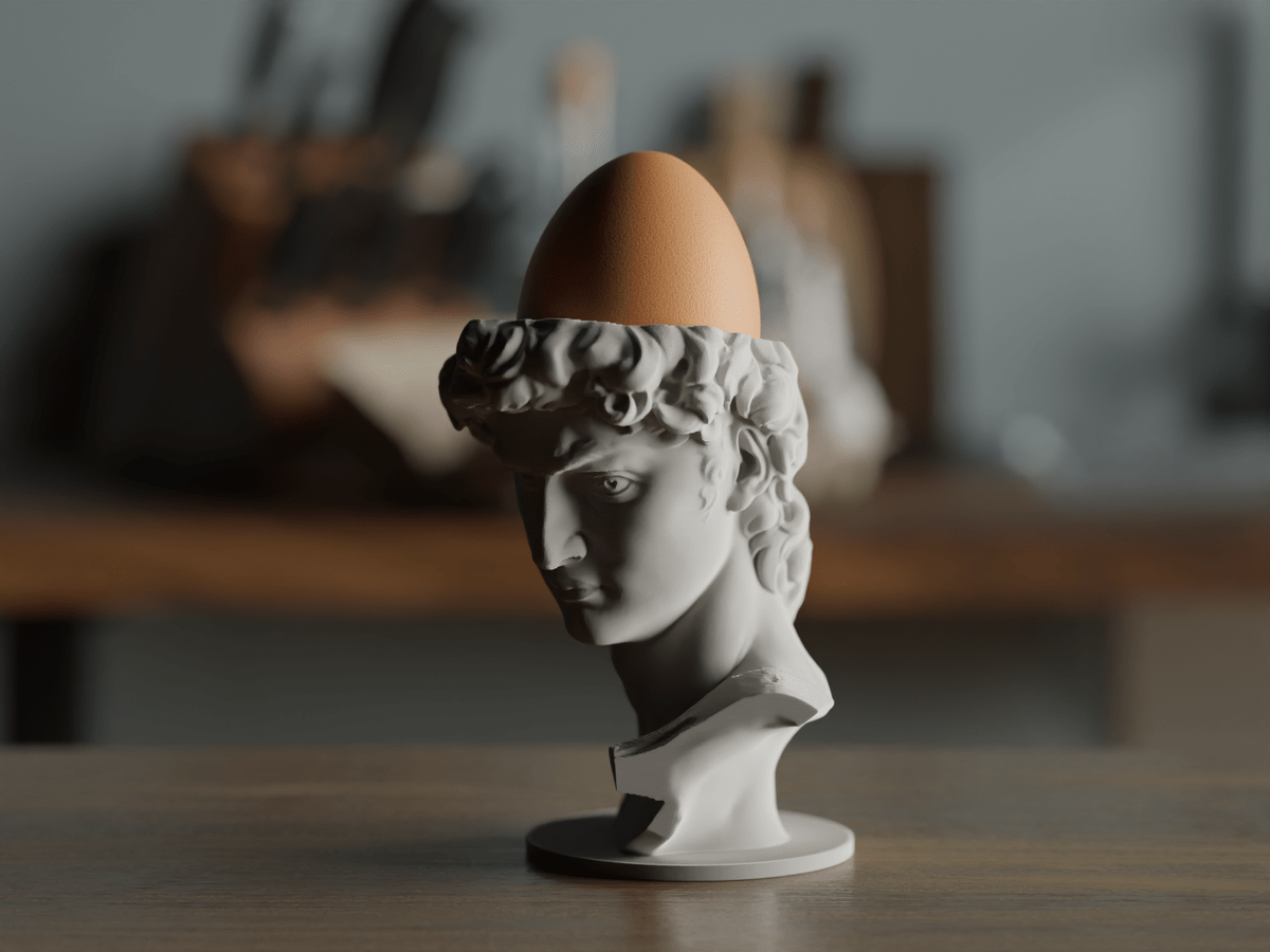 David Bust Egg Cup - OzFDM