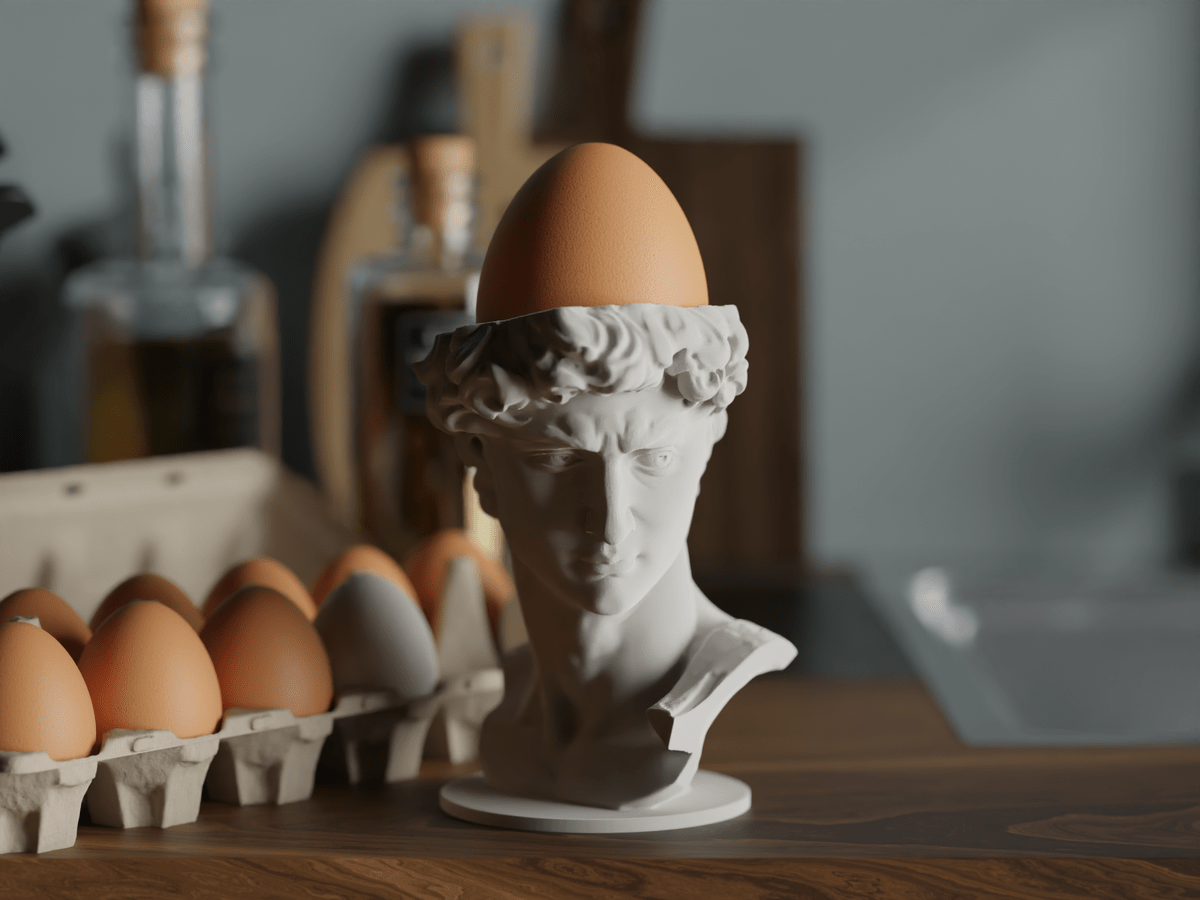 David Bust Egg Cup - OzFDM