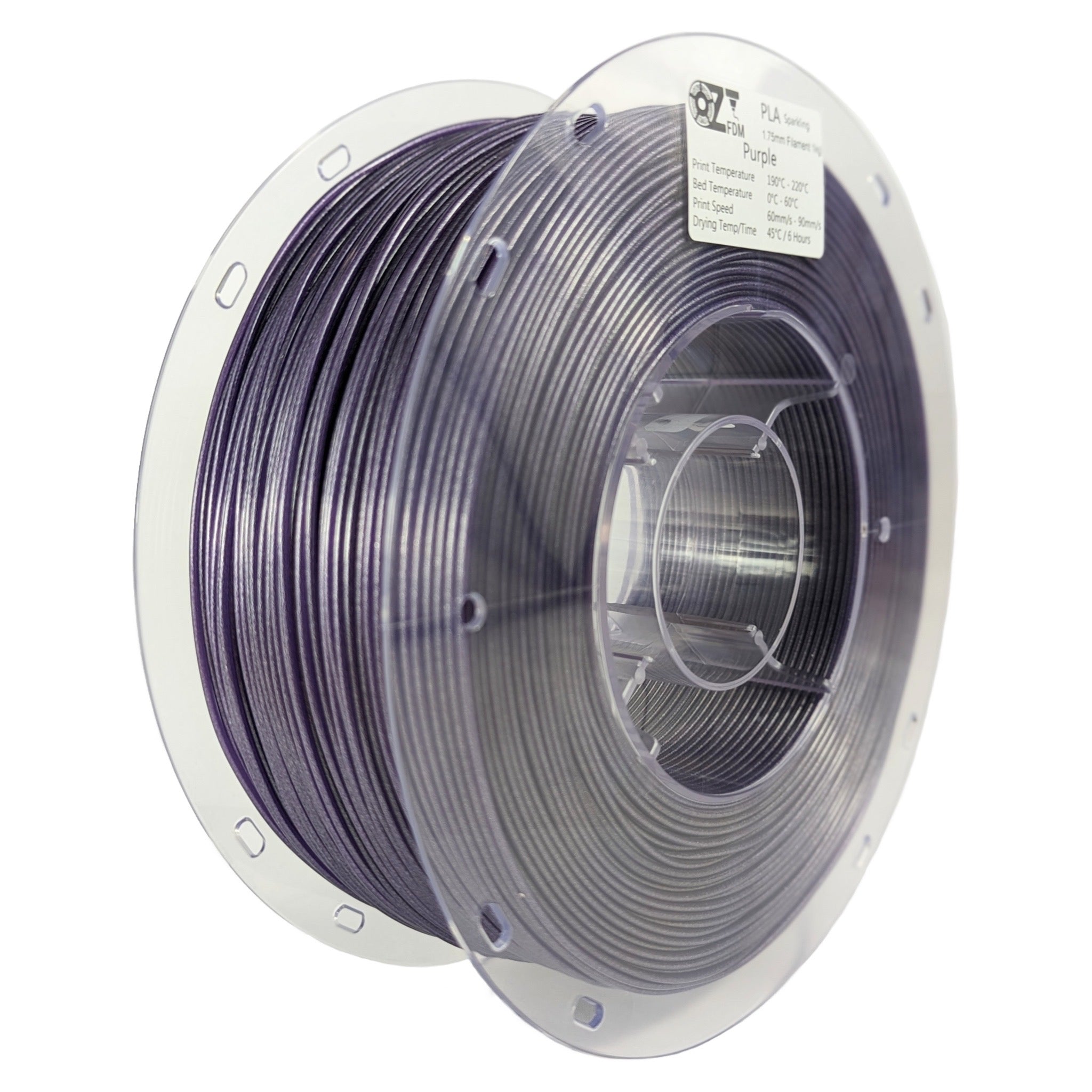 Glitter PLA 3D Printing Filament 1.75mm 1KG - Oz FDM