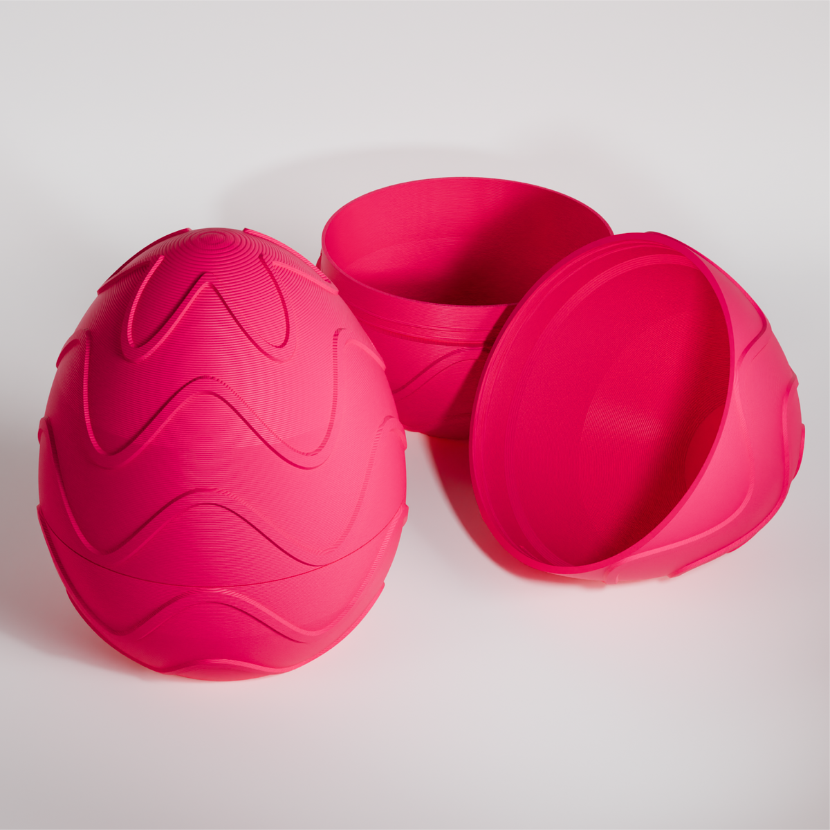 Easter Egg Container - Waves