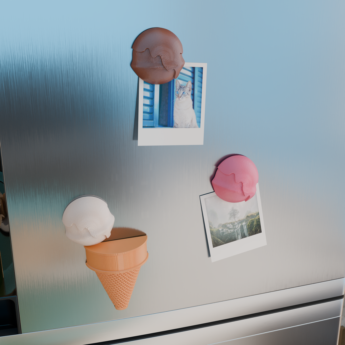 Icecream Fridge Magnets