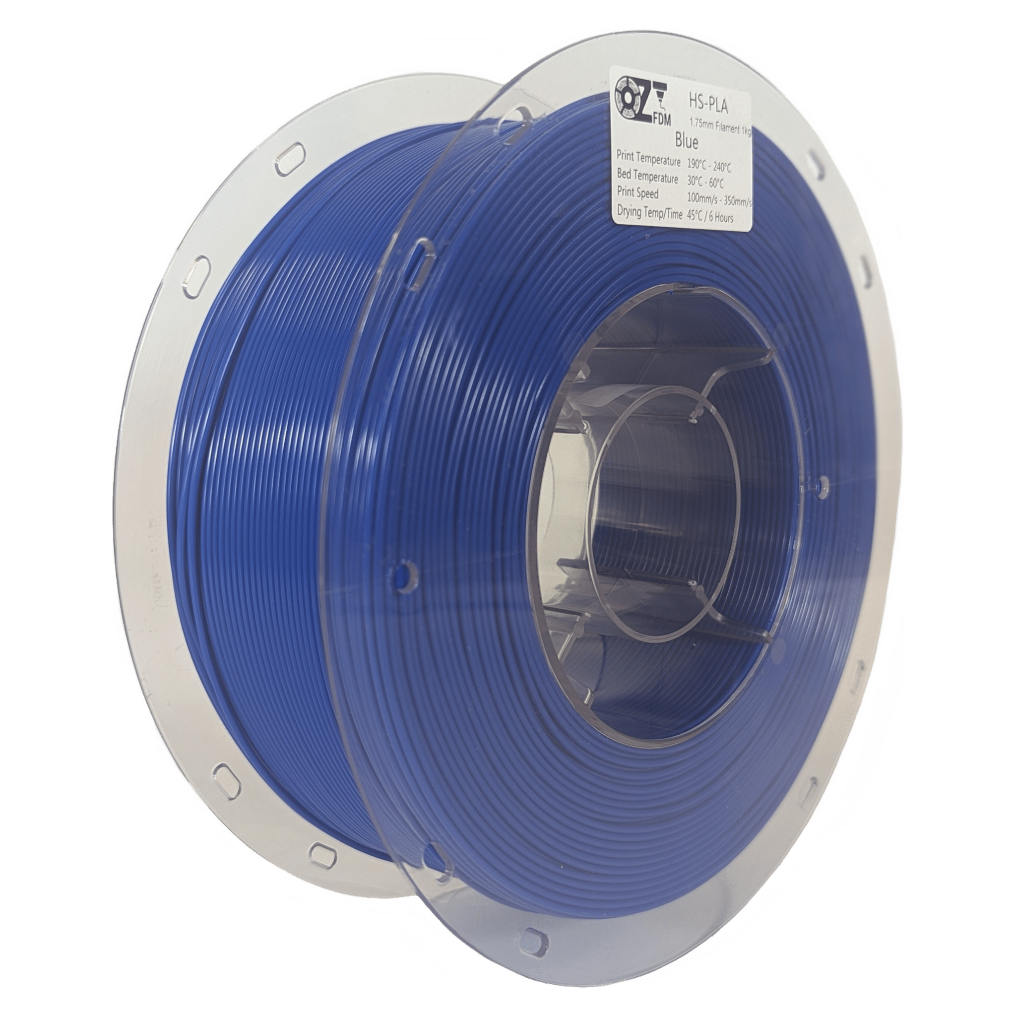 OzFDM High Speed PLA Solid Colours 3D Printing Filament 1.75mm 1KG - OzFDM