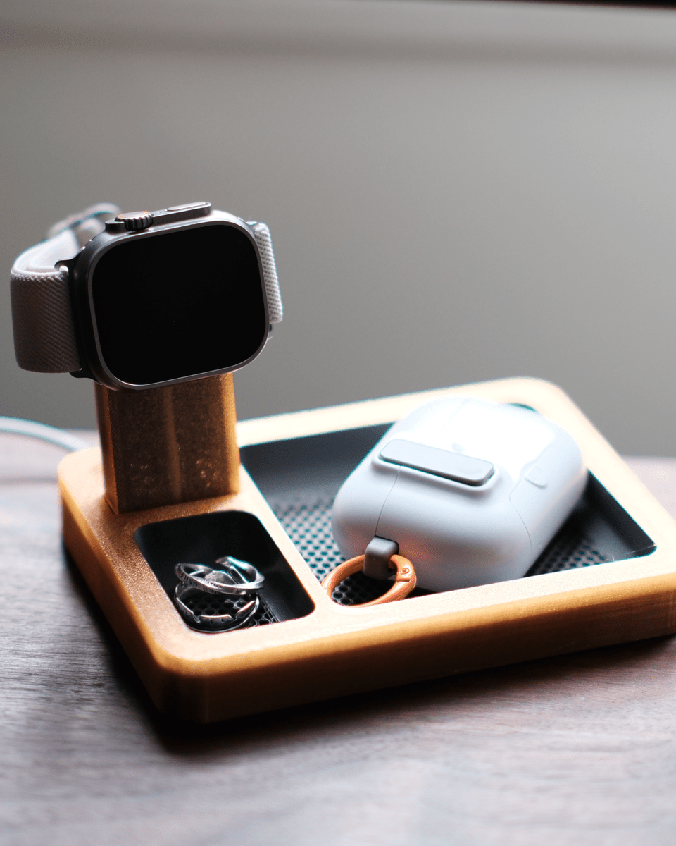 Translucent Shell Apple Watch Charging Dock - OzFDM