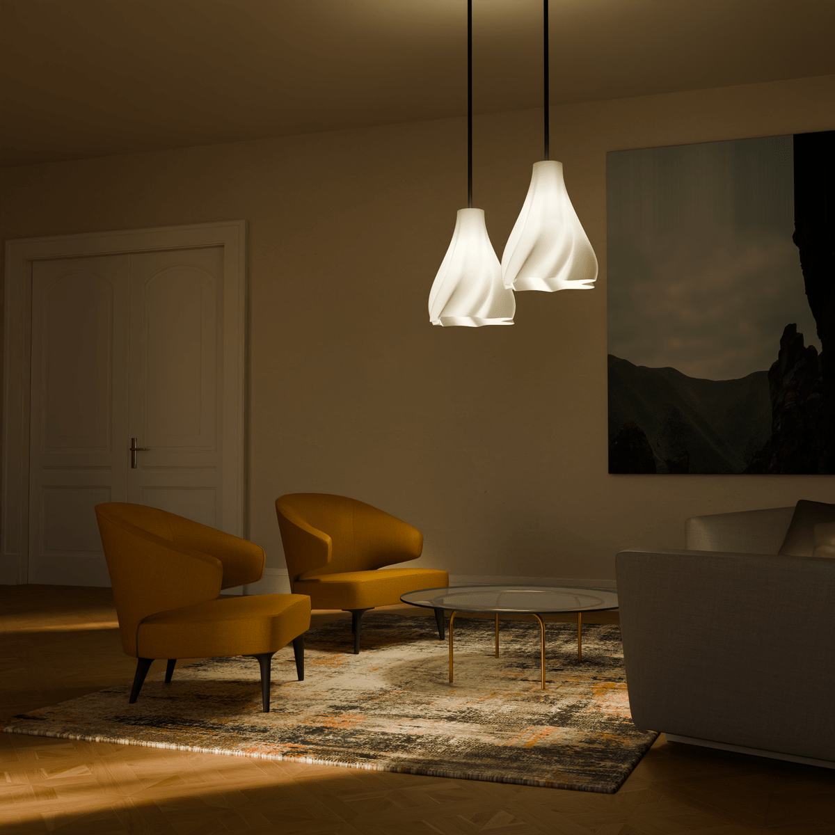 Silken Flow Pendant Lamp - OzFDM