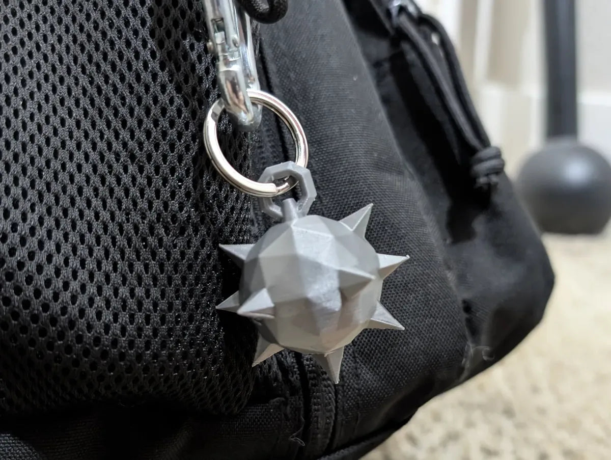 Spiked Flail Keychain