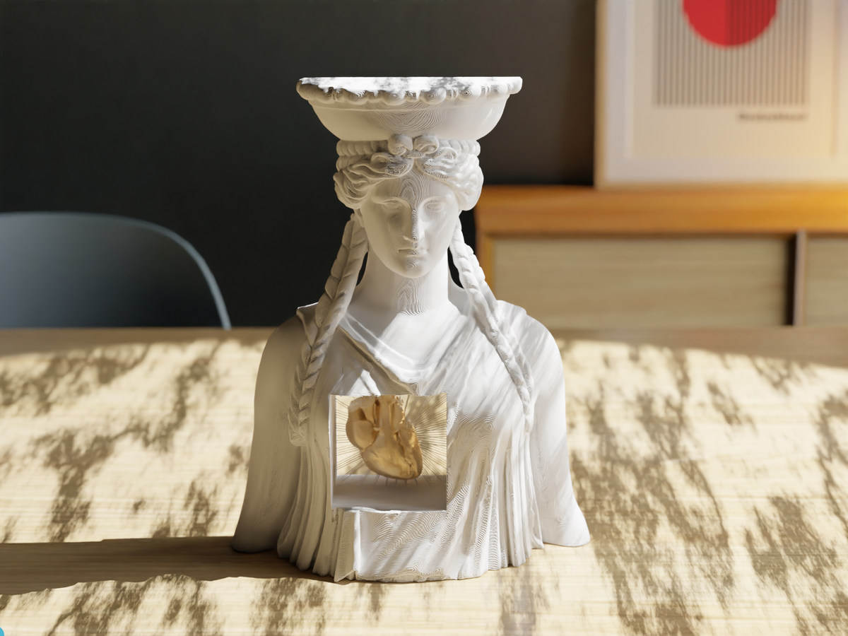 Echoes Of Antiquity : Modern Caryatid