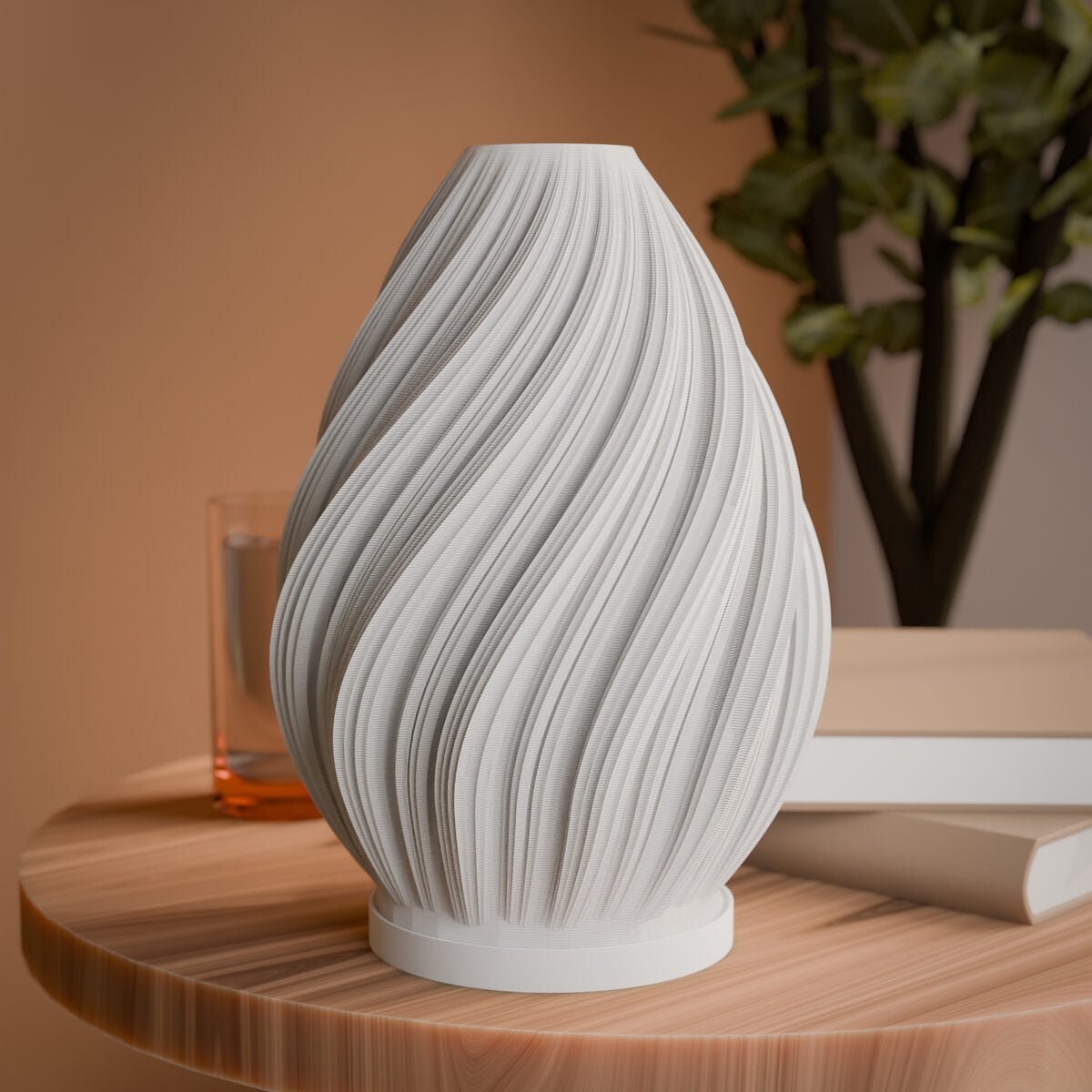 Spiral Flame Table Lamp - OzFDM