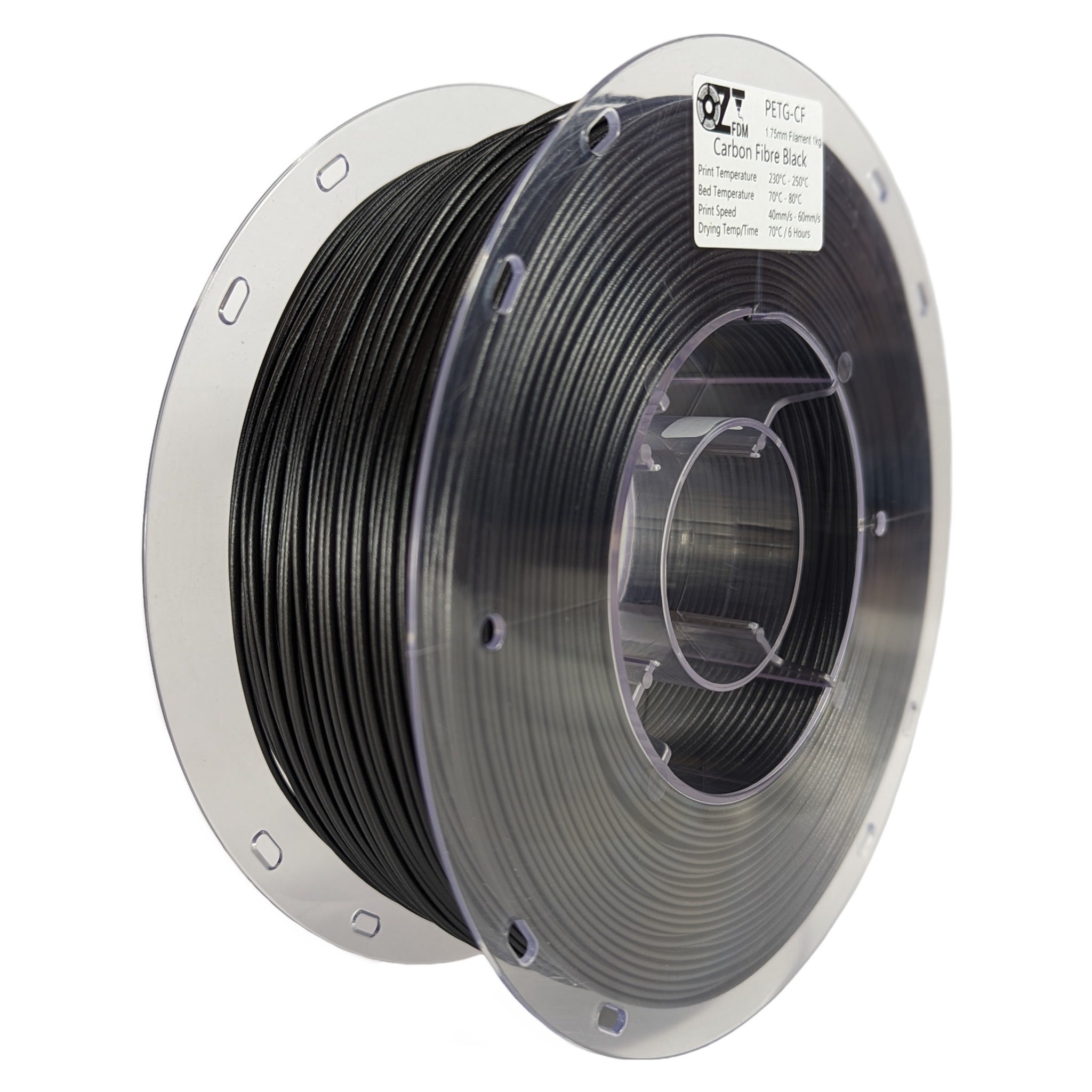 OzFDM PETG - CF 3D Printing Filament 1.75mm 1KG - OzFDM