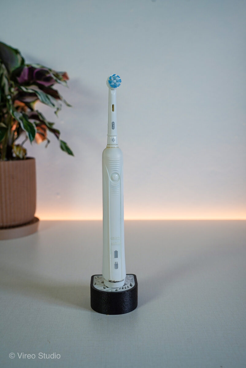 Single DrainIt - Electric Toothbrush Anti-Mold Stand (Support-Free Print)