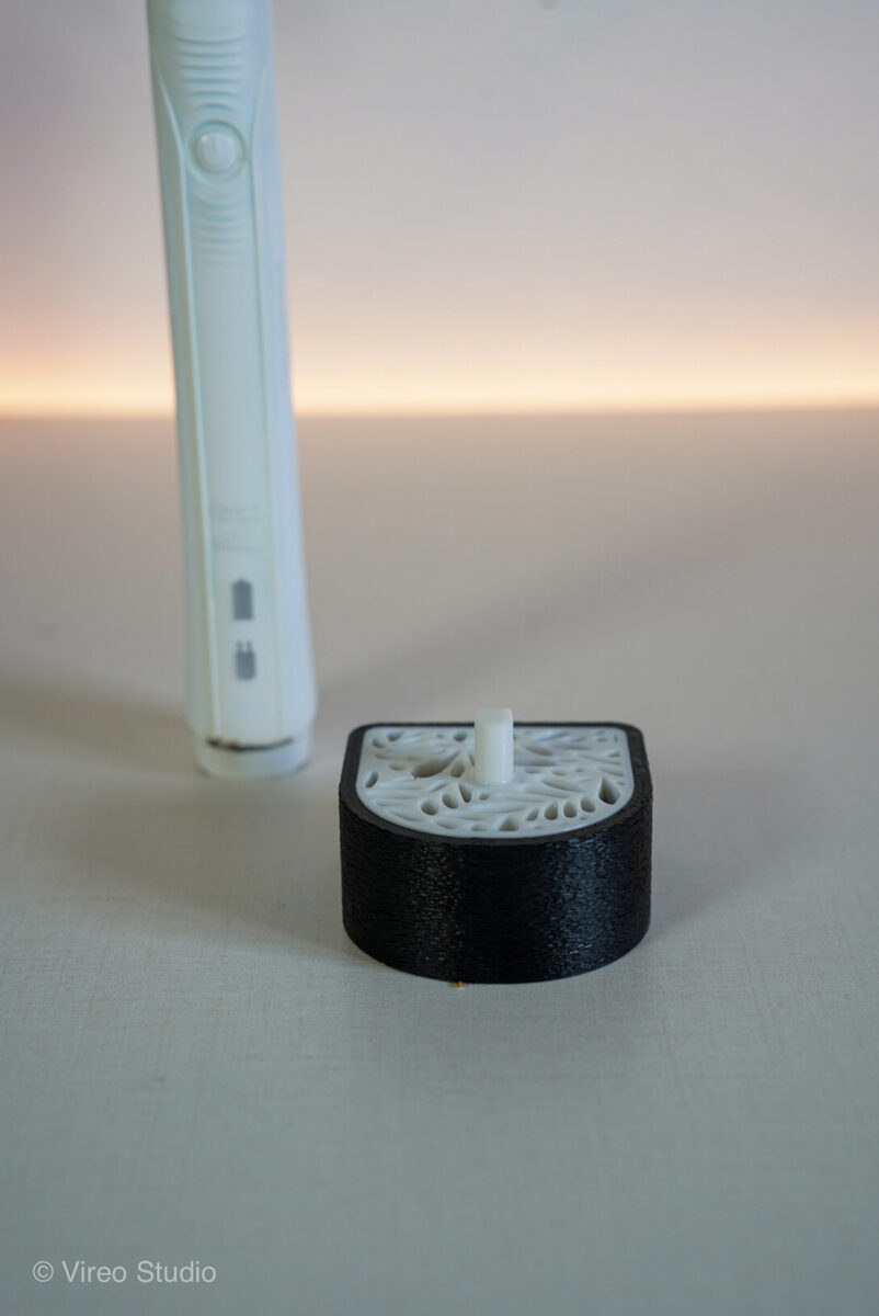 Single DrainIt - Electric Toothbrush Anti-Mold Stand (Support-Free Print)