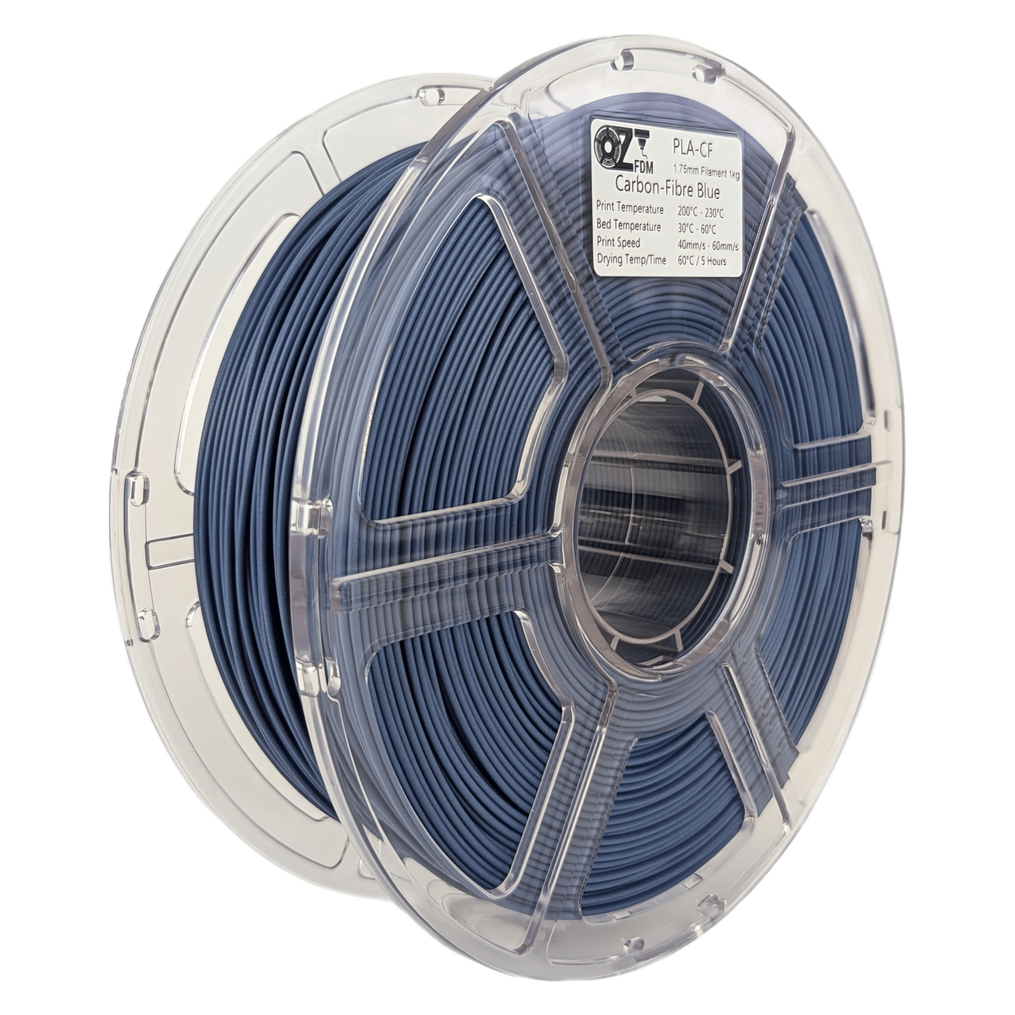 OzFDM PLA - CF 3D Printing Filament 1.75mm 1KG - OzFDM
