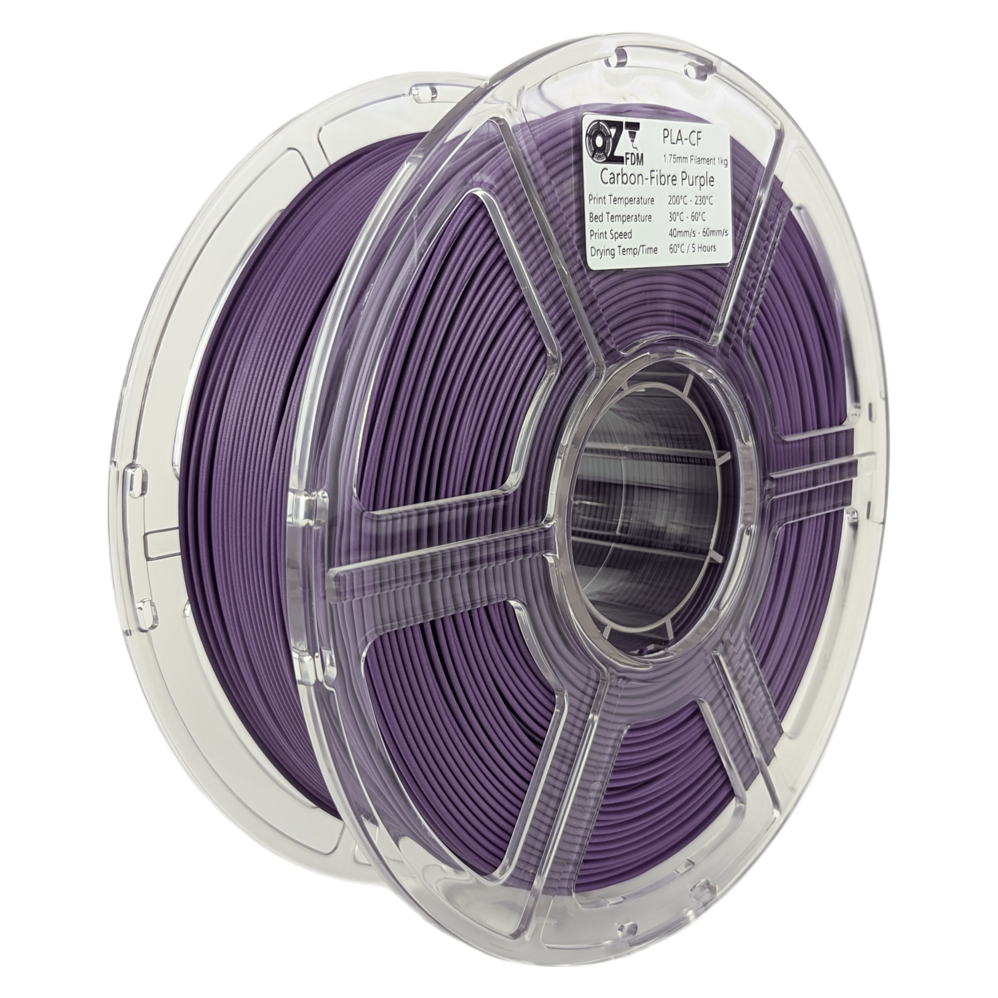 OzFDM PLA - CF 3D Printing Filament 1.75mm 1KG - OzFDM
