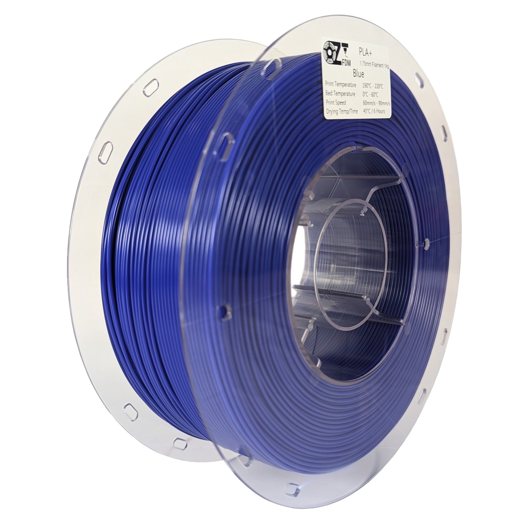 OzFDM PLA+ Solid Colours 3D Printing Filament 1.75mm 1KG