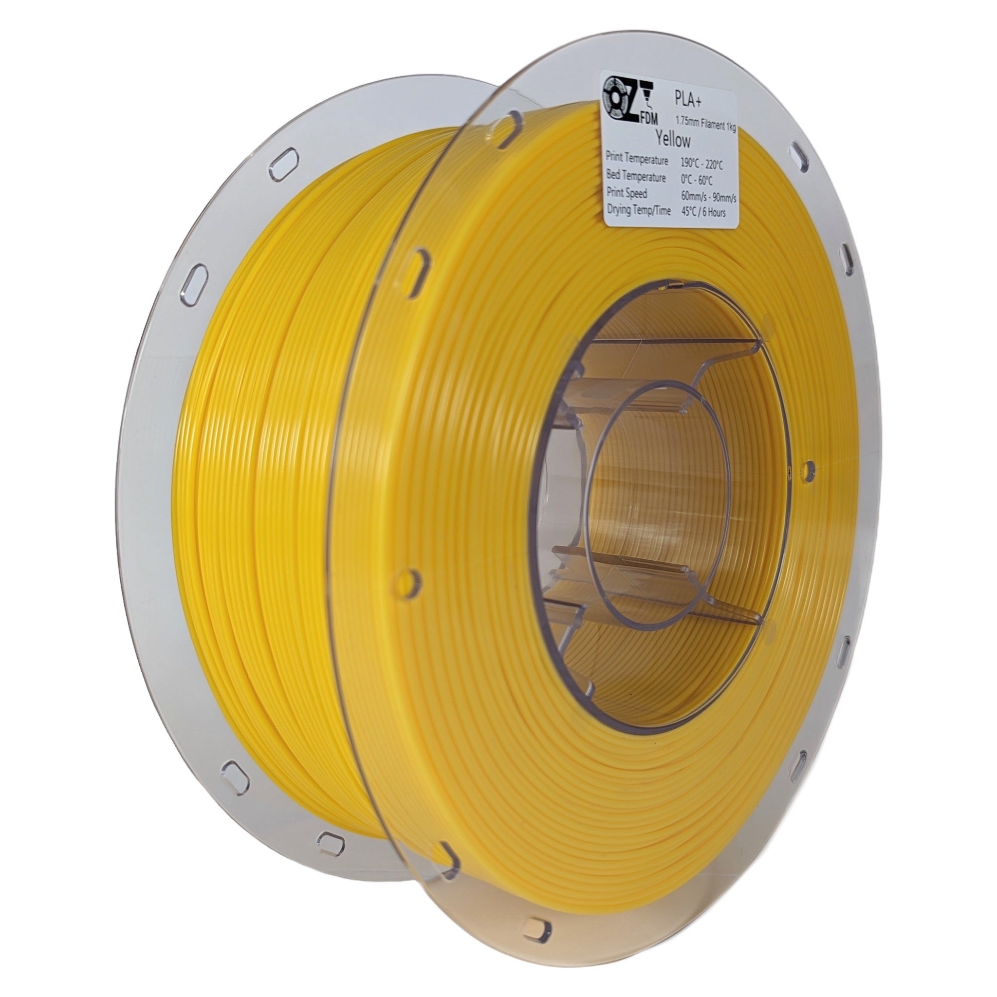OzFDM PLA+ Solid Colours 3D Printing Filament 1.75mm 1KG