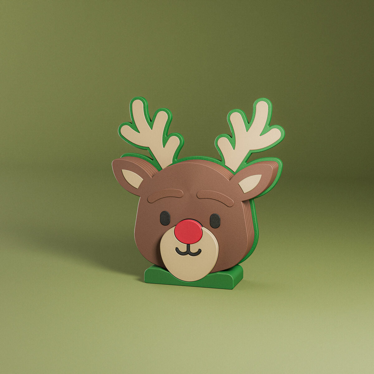 Reindeer Coaster Set
