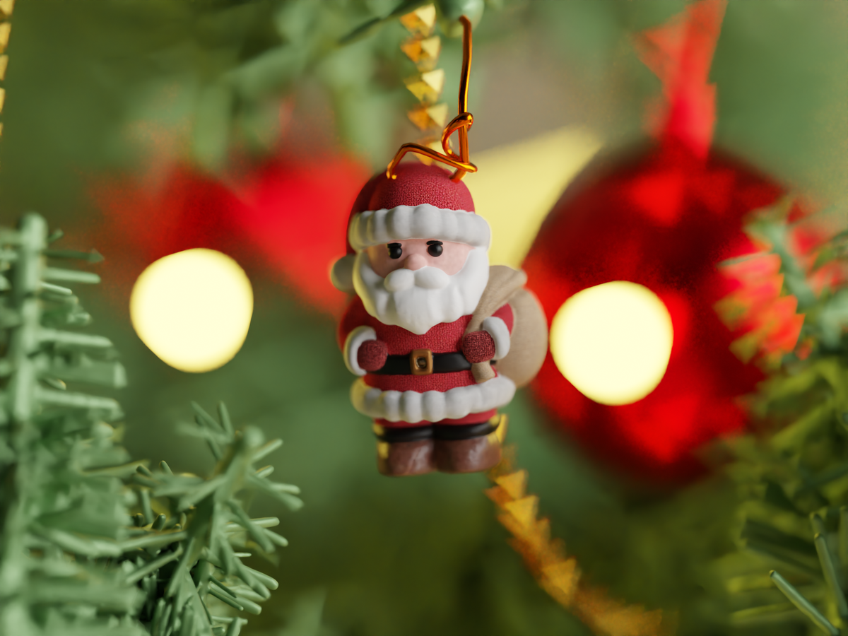 Santa Claus Christmas Ornament