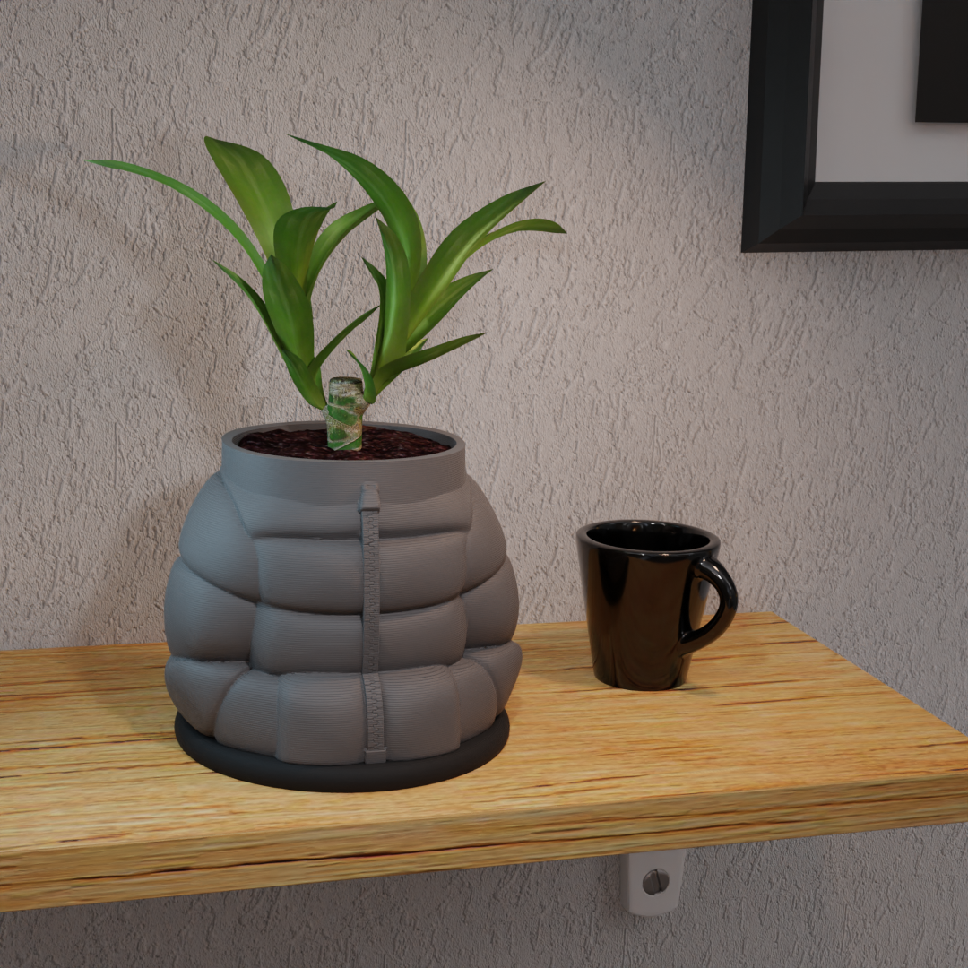 Inflated Jacket Planter Pot - OzFDM