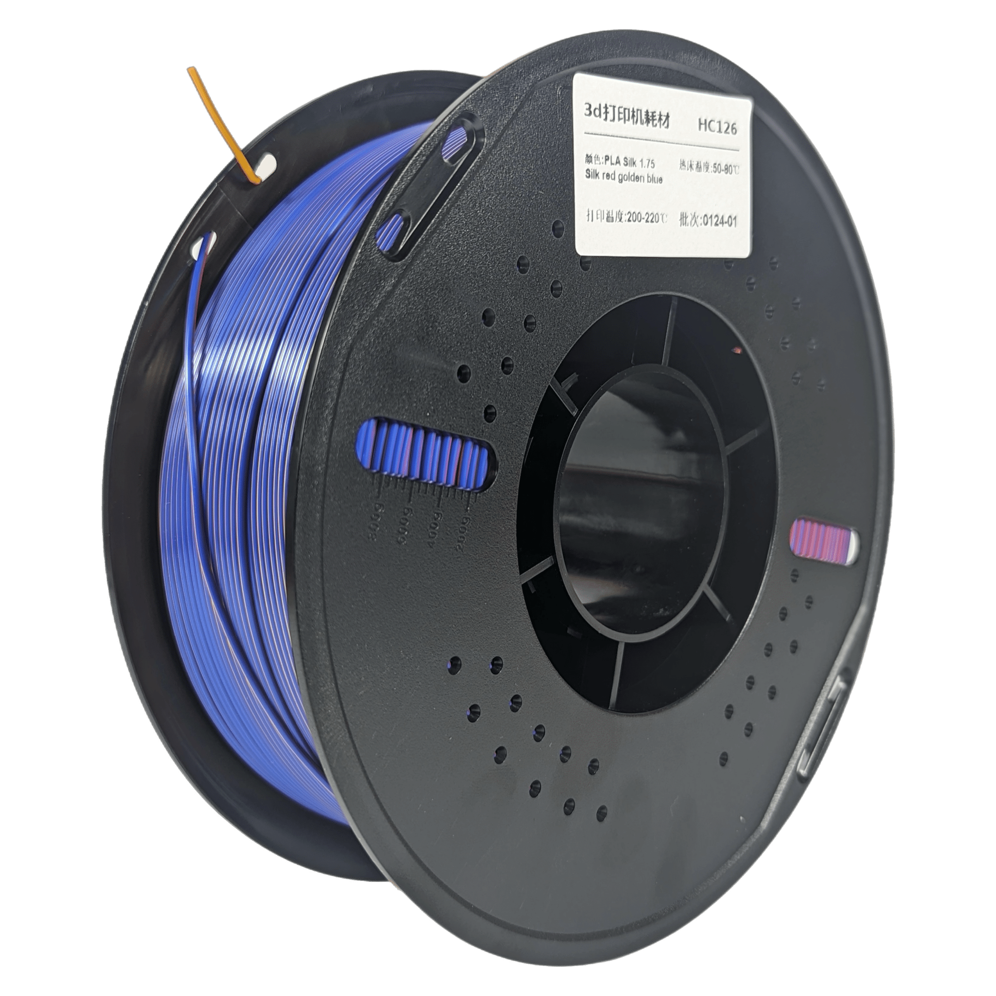 Kingroon Tri - Colour Silk PLA 3D Printing Filament 1.75mm 1KG - OzFDM