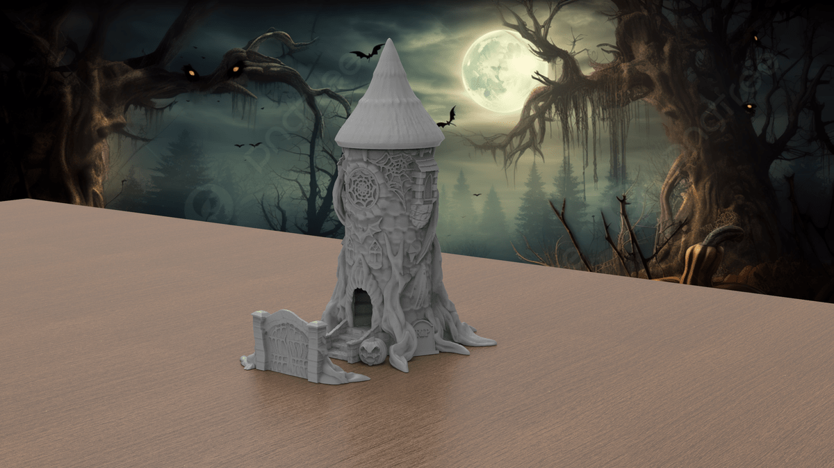 Halloween Dice Tower - OzFDM