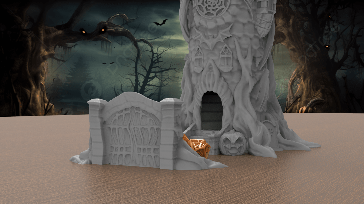 Halloween Dice Tower - OzFDM