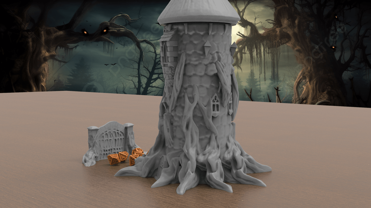 Halloween Dice Tower - OzFDM