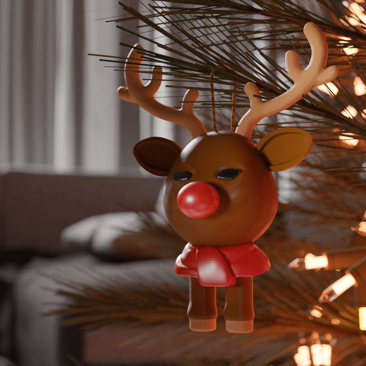 Reindeer Ornament - OzFDM
