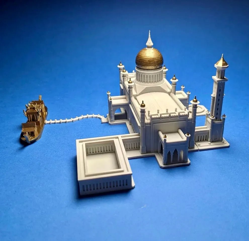 Omar Ali Saifuddien Mosque - Brunei - OzFDM