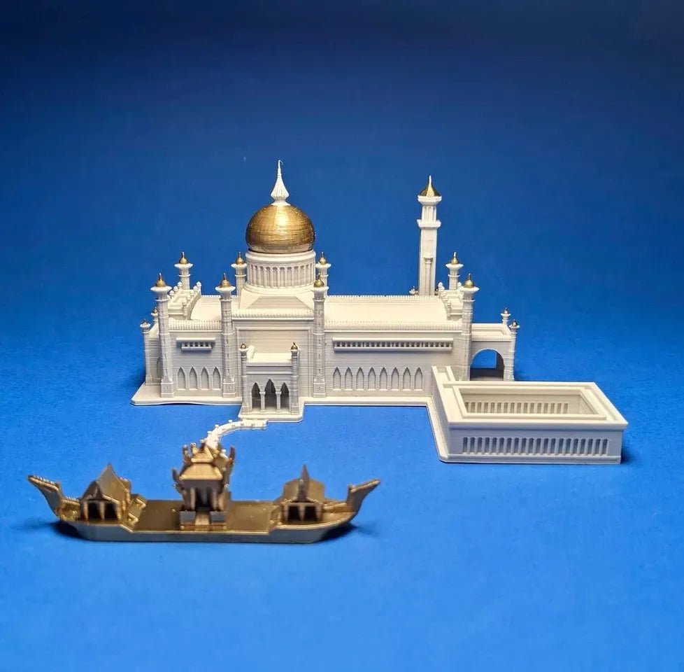 Omar Ali Saifuddien Mosque - Brunei - OzFDM